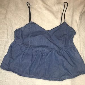 Zara Denim Tank Top